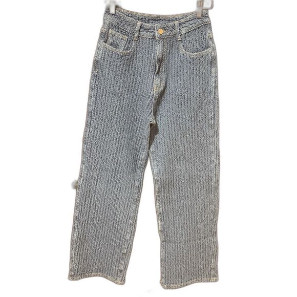🎉😀CLEARANCE SALE!!😀🎉CIDER Waffle Textured Jeans - Picture 1 of 7